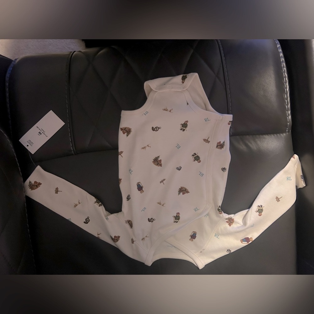 New with tags 9m polo onesie